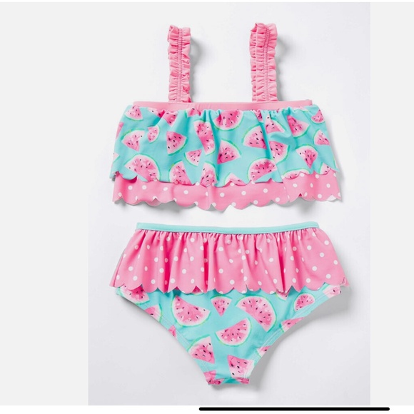 Matilda Jane watermelon swimsuit little girl size 10